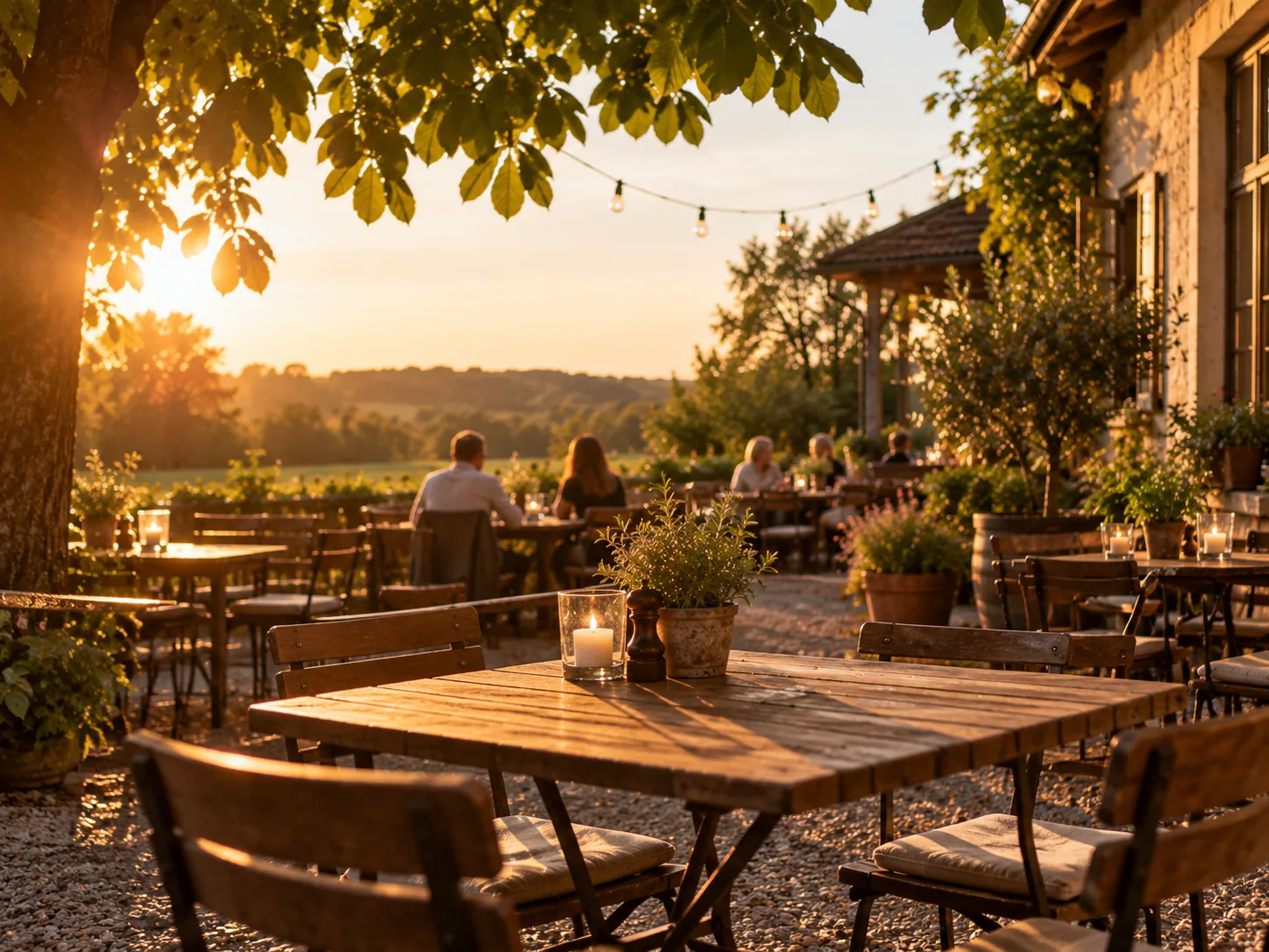 Der Garten im Sommer